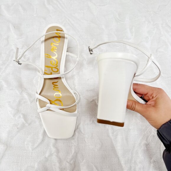 Sam Edelman Emmie Block Heel Sandals Size 8 - Picture 4 of 8